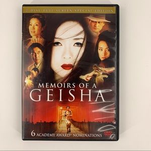 Memoirs of a Geisha DVD